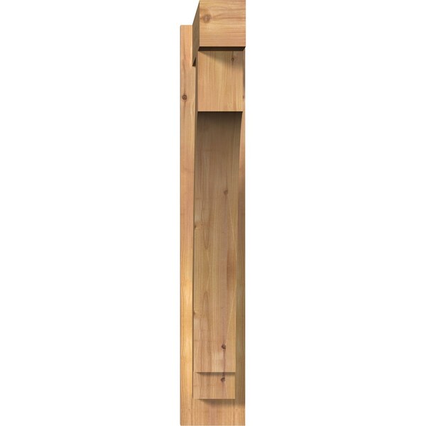 Imperial Block Smooth Outlooker, Western Red Cedar, 5 1/2W X 22D X 34H